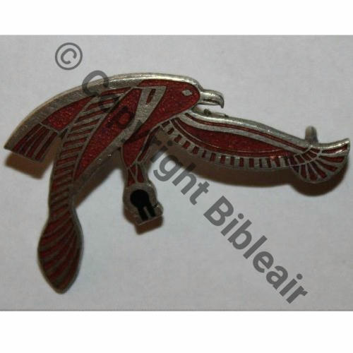 A1117  1936.47 A1117NH SPA.153 2eDRILLE GC.I.4 GYPAETE  DrPBer Dep 2Anneaux Dos lisse Argente Src.calumet2013 73Eur04.14 